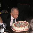 Blowing out the candles